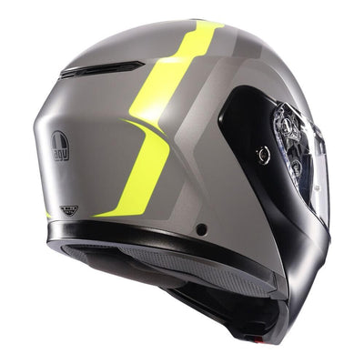AGV STREETMODULAR - RESIA MATT GREY/BLACK/YELLOW