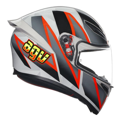 AGV K1 S - BLIPPER GREY/RED