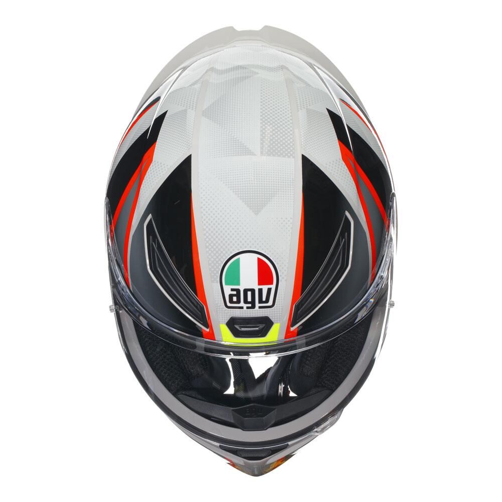 AGV K1 S - BLIPPER GREY/RED
