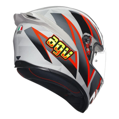 AGV K1 S - BLIPPER GREY/RED