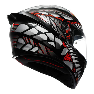 AGV K1 S - LYZARD BLACK/GREY/RED