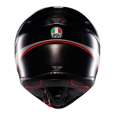AGV K1 S - LAP MATT BLACK GREY RED