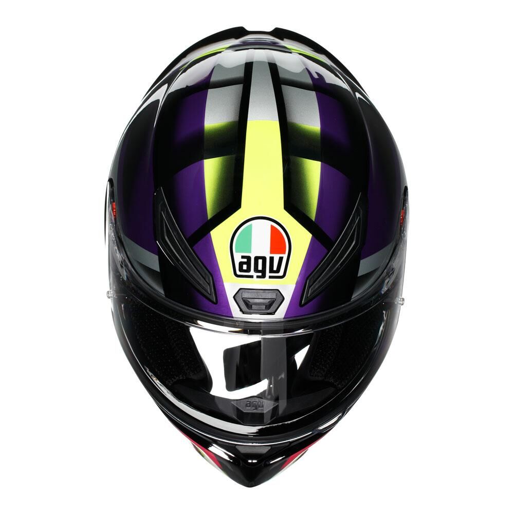 AGV K1 S - FASTLAP BLACK/PURPLE/PINK