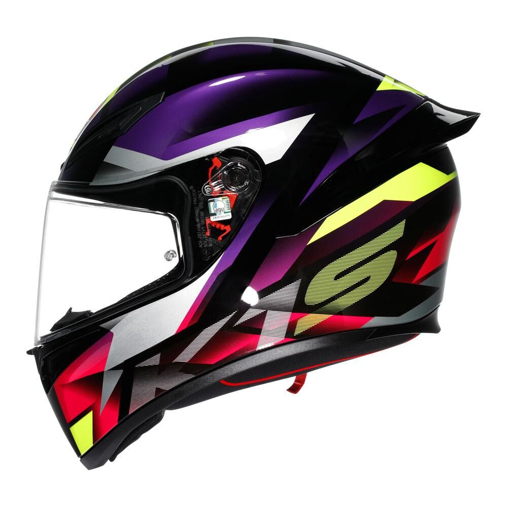 AGV K1 S - FASTLAP BLACK/PURPLE/PINK