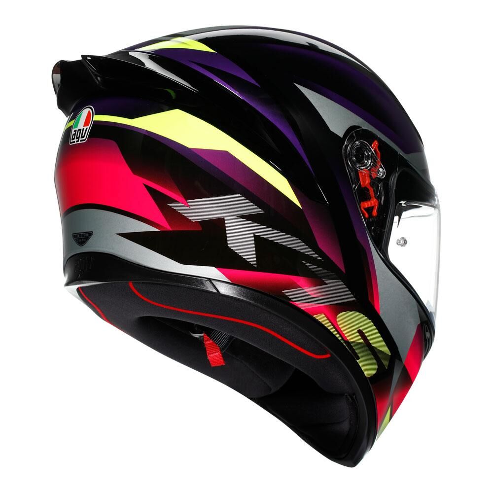 AGV K1 S - FASTLAP BLACK/PURPLE/PINK