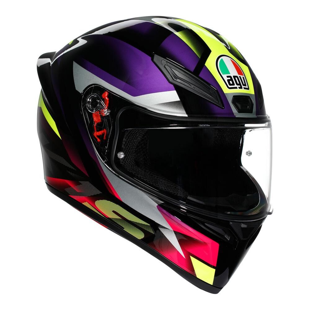 AGV K1 S - FASTLAP BLACK/PURPLE/PINK