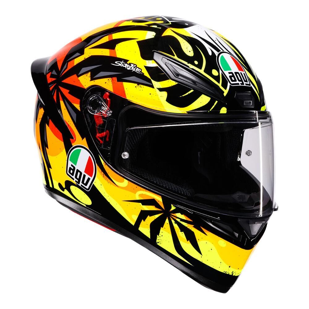 AGV K1 S - TROPICRUSH BLACK/ORANGE