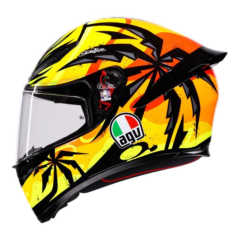AGV K1 S - TROPICRUSH BLACK/ORANGE