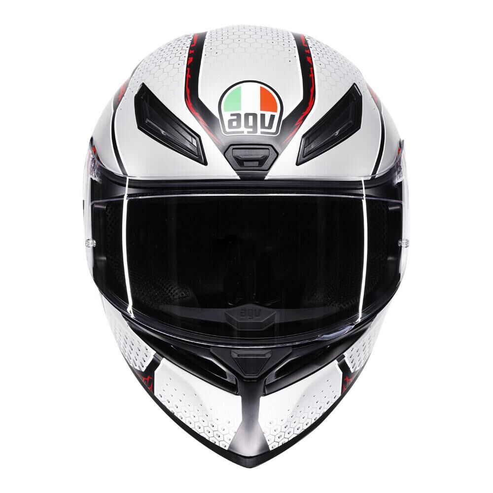 AGV K1 S - SPEEDARMOR MATT BLACK/GREY/RED