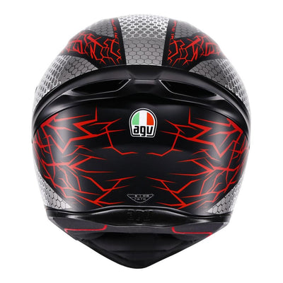 AGV K1 S - SPEEDARMOR MATT BLACK/GREY/RED
