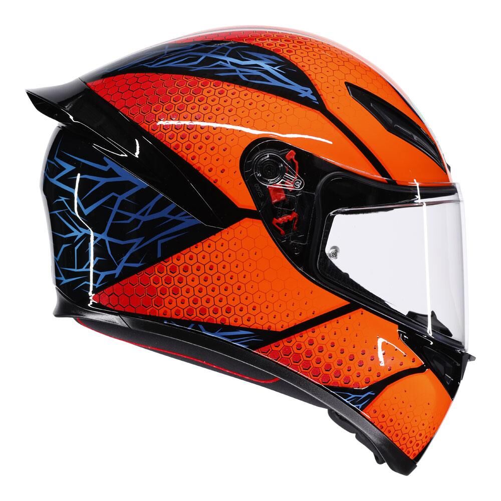 AGV K1 S - SPEEDARMOR BLACK/ORANGE/BLUE