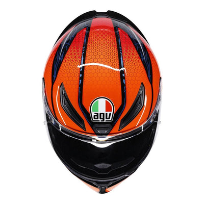 AGV K1 S - SPEEDARMOR BLACK/ORANGE/BLUE