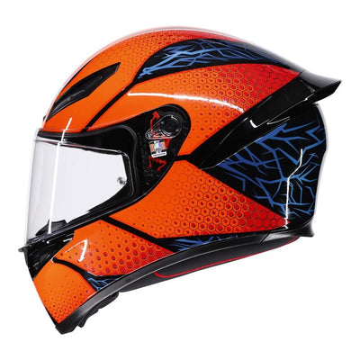 AGV K1 S - SPEEDARMOR BLACK/ORANGE/BLUE