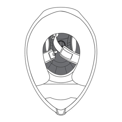 AGV REMOVABLE CROWN PAD COMPACT ST