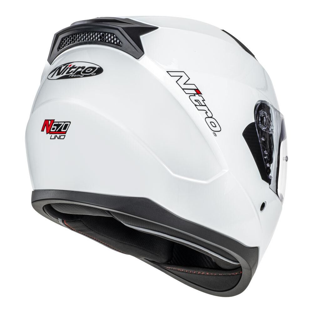 NITRO N670 FULL FACE WHITE