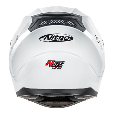 NITRO N670 FULL FACE WHITE