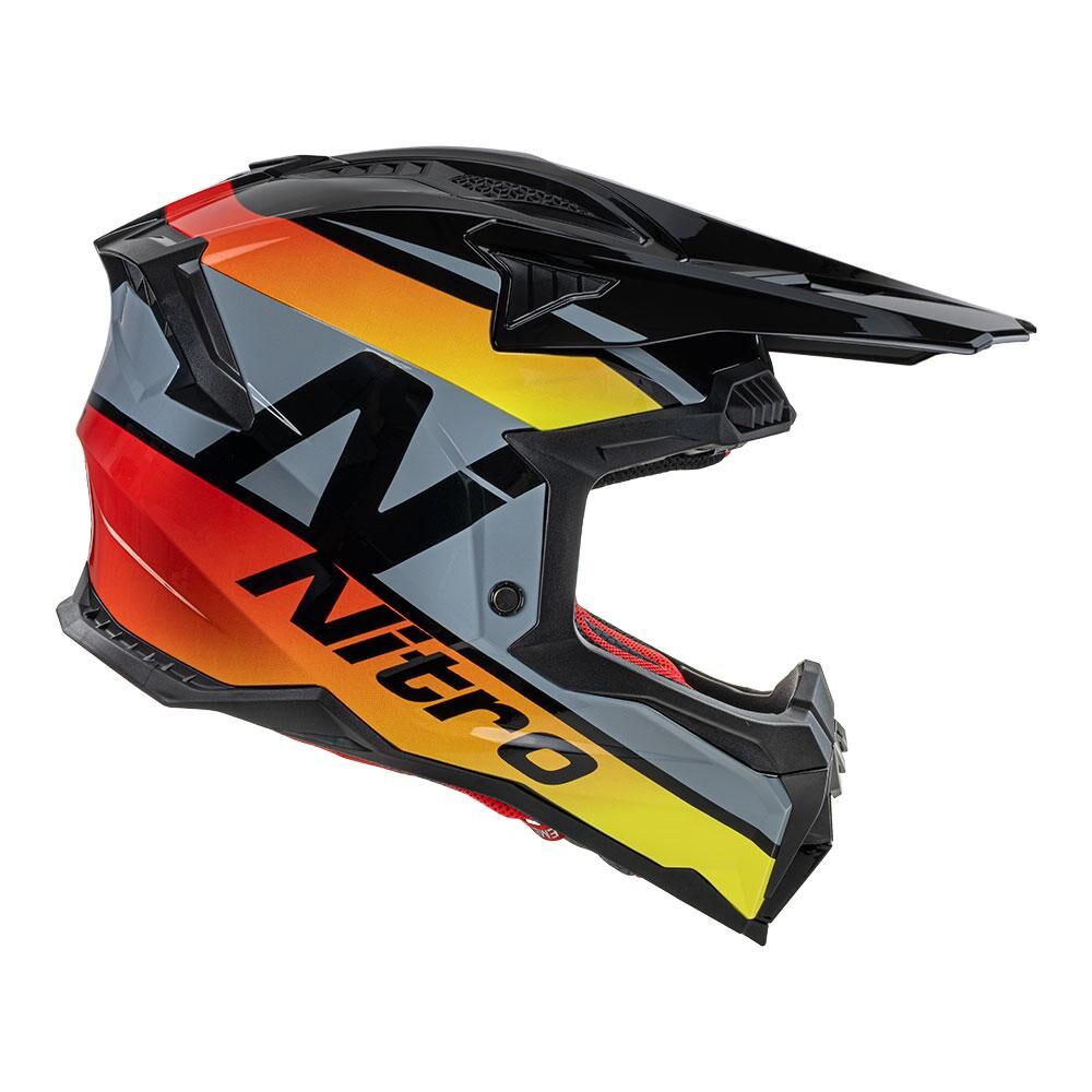 NITRO MX710 ONYX-Q2 YELLOW/RED