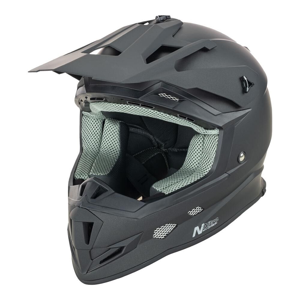 NITRO MX700 YOUTH SATIN BLACK