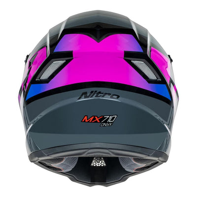 NITRO MX710 YOUTH ONYX PURPLE/PINK