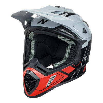 NITRO MX760 GLOSS SILVER/GREY/BLACK/RED