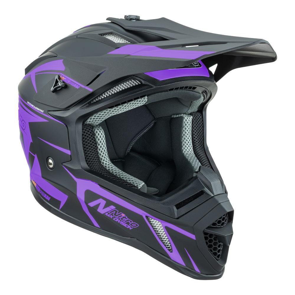 NITRO MX760 PODIUM SATIN PURPLE/BLACK