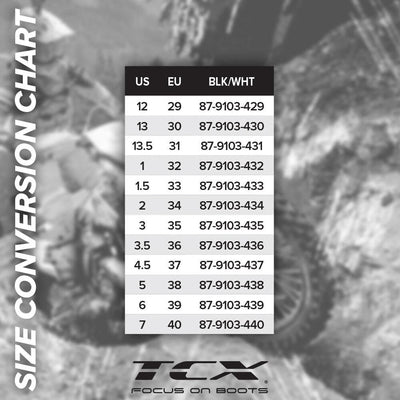 TCX COMP KID BOOTS BLACK/WHITE 2020