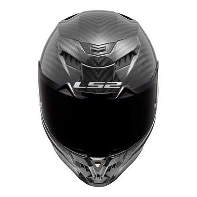 LS2 FF807 Dragon Carbon Helmet - Matte Carbon 06