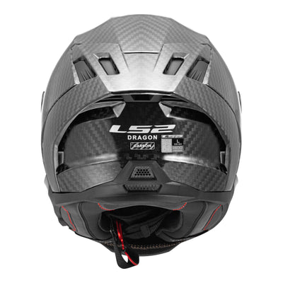 LS2 FF807 Dragon Carbon Helmet - Matte Carbon 06