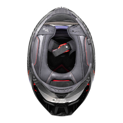 LS2 FF807 Dragon Carbon Helmet - Matte Carbon 06
