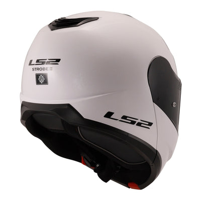 LS2 FF908 Strobe II Helmet - White 06