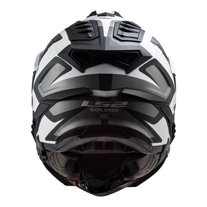 LS2 MX701 Explorer Alter HPFC Helmet - Matte Black / White 06