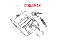 SHAD REPLACEMENT LOCK SYSTEM suit SH45/SH40