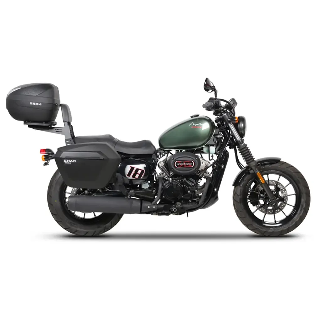 SHAD SISSYBAR MOUNT ARMS - BLACK