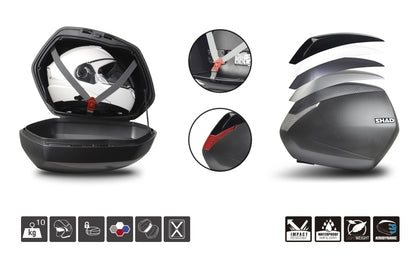 SHAD SIDE CASES SH36 CARBON