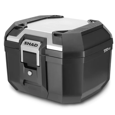 SHAD TOP CASE TR41 TERRA BLACK/ALUMINIUM