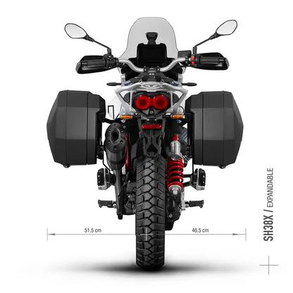 SHAD 3P SYSTEM SIDE CASE FITTING KIT MOTO GUZZI V85 TT/ V85 TT TRAVEL