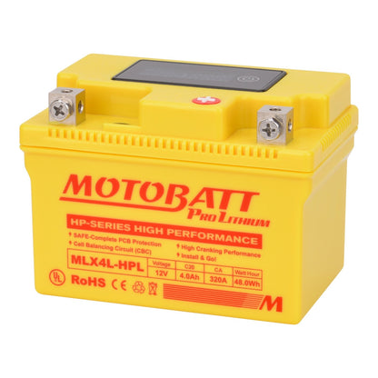 MOTOBATT PRO LITHIUM BATTERY MLX4L-HPL *10 KTM