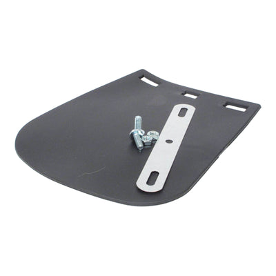 WHITES MUDFLAP BLK PVC LGE MOTORCYCLE
