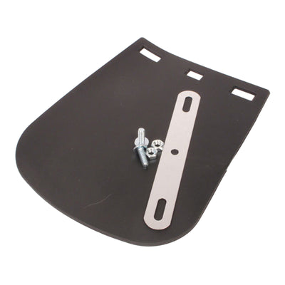 WHITES MUDFLAP BLK PVC LGE MOTORCYCLE