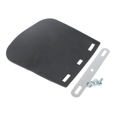 WHITES MUDFLAP BLK PVC LGE MOTORCYCLE