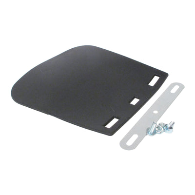 WHITES MUDFLAP BLK PVC LGE MOTORCYCLE