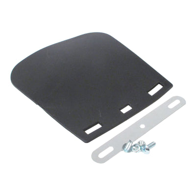 WHITES MUDFLAP BLK PVC LGE MOTORCYCLE
