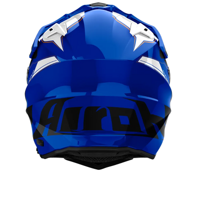 AIROH COMMANDER 2 'REVEAL' BLUE GLOSS