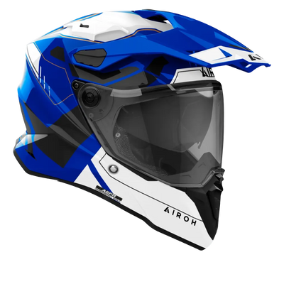 AIROH COMMANDER 2 'REVEAL' BLUE GLOSS