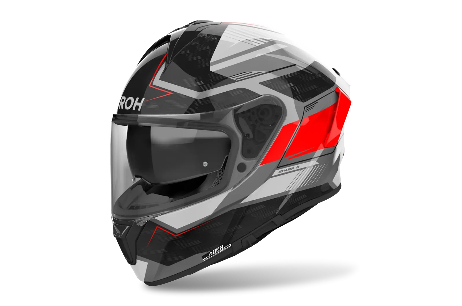 AIROH SPARK 2 'ZENITH' RED GLOSS