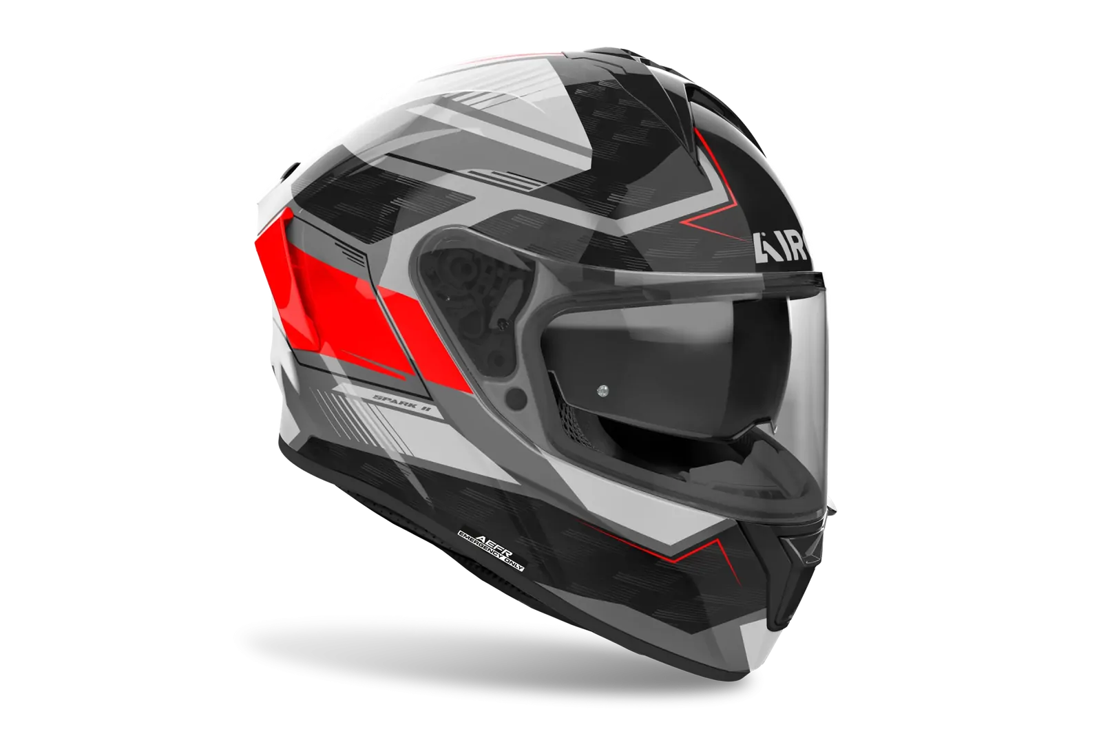 AIROH SPARK 2 'ZENITH' RED GLOSS