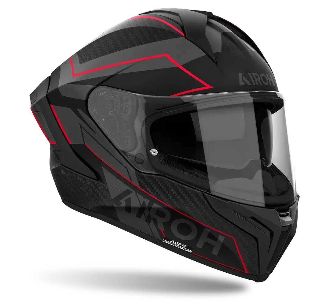 AIROH MATRYX SENTINEL RED MATT
