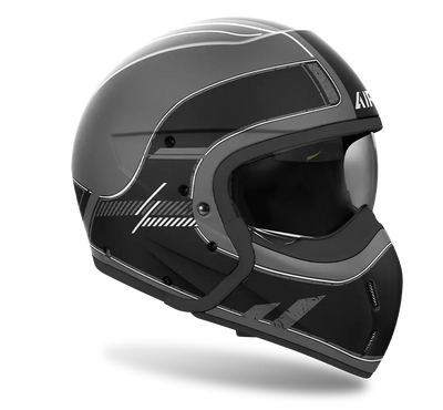 AIROH J110 RASTER BLACK MATT