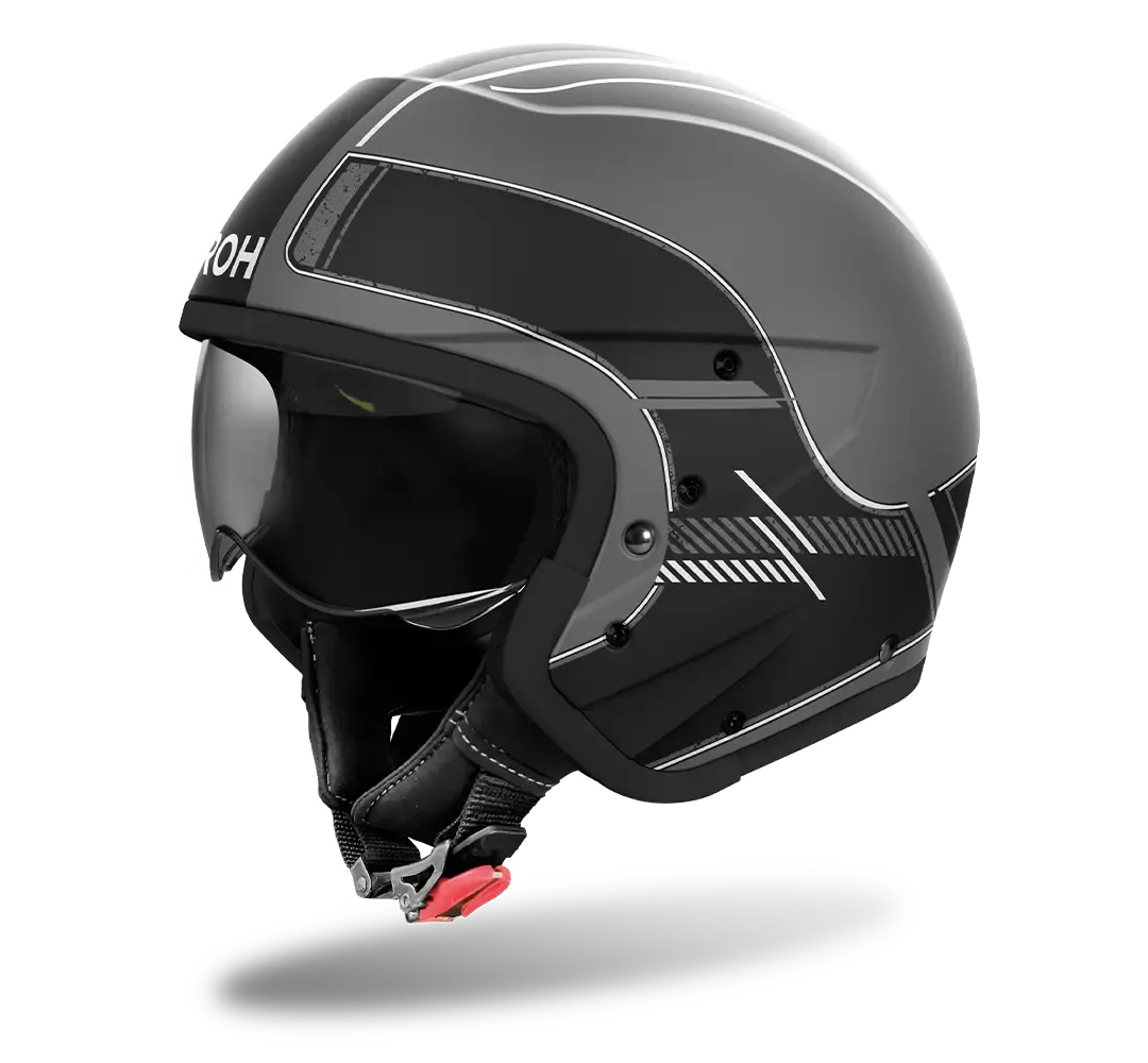 AIROH J110 RASTER BLACK MATT
