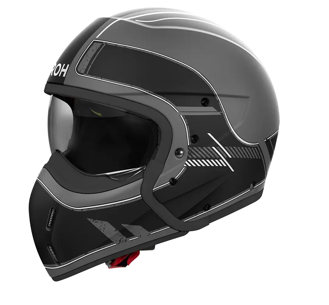 AIROH J110 RASTER BLACK MATT